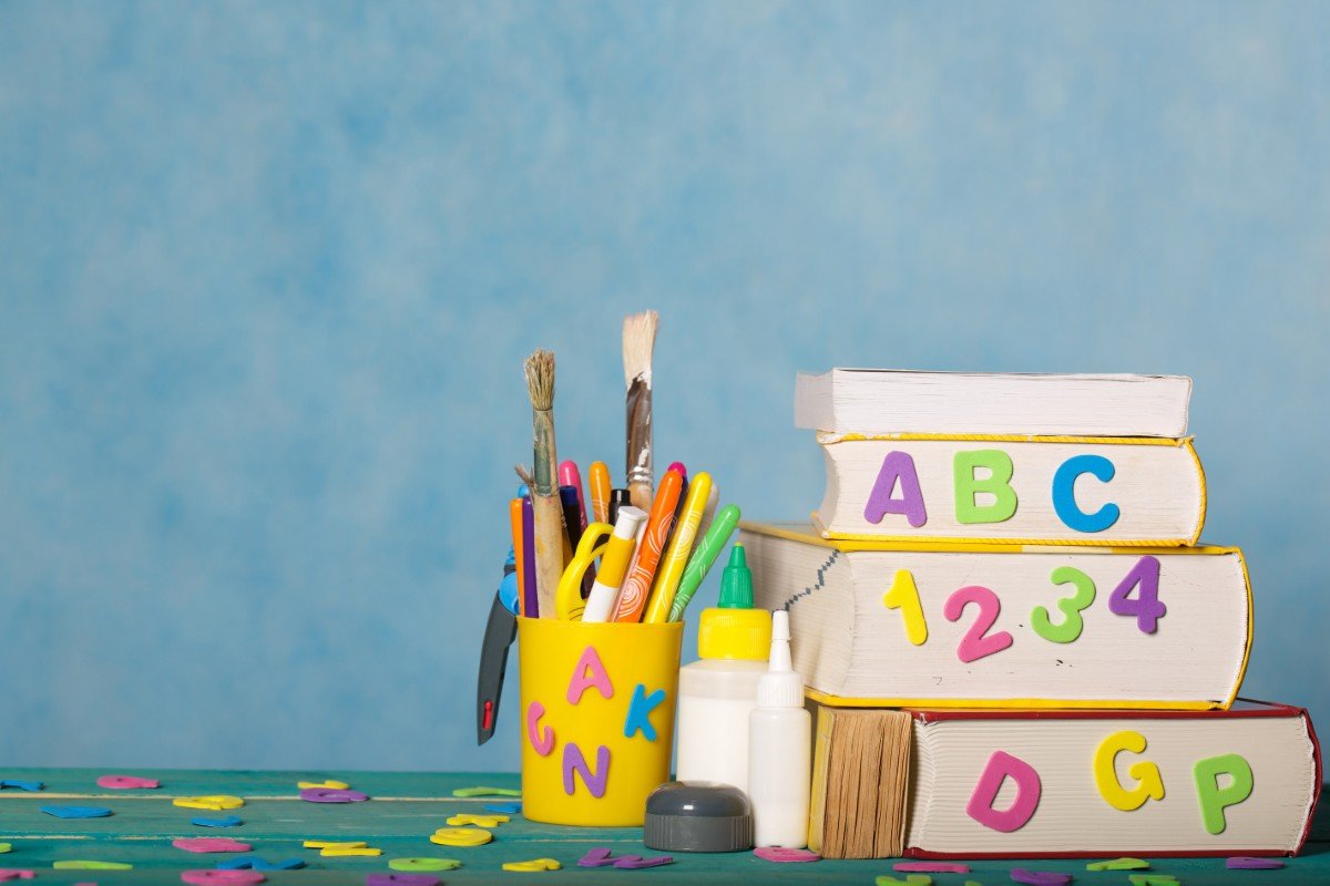 Back to school background